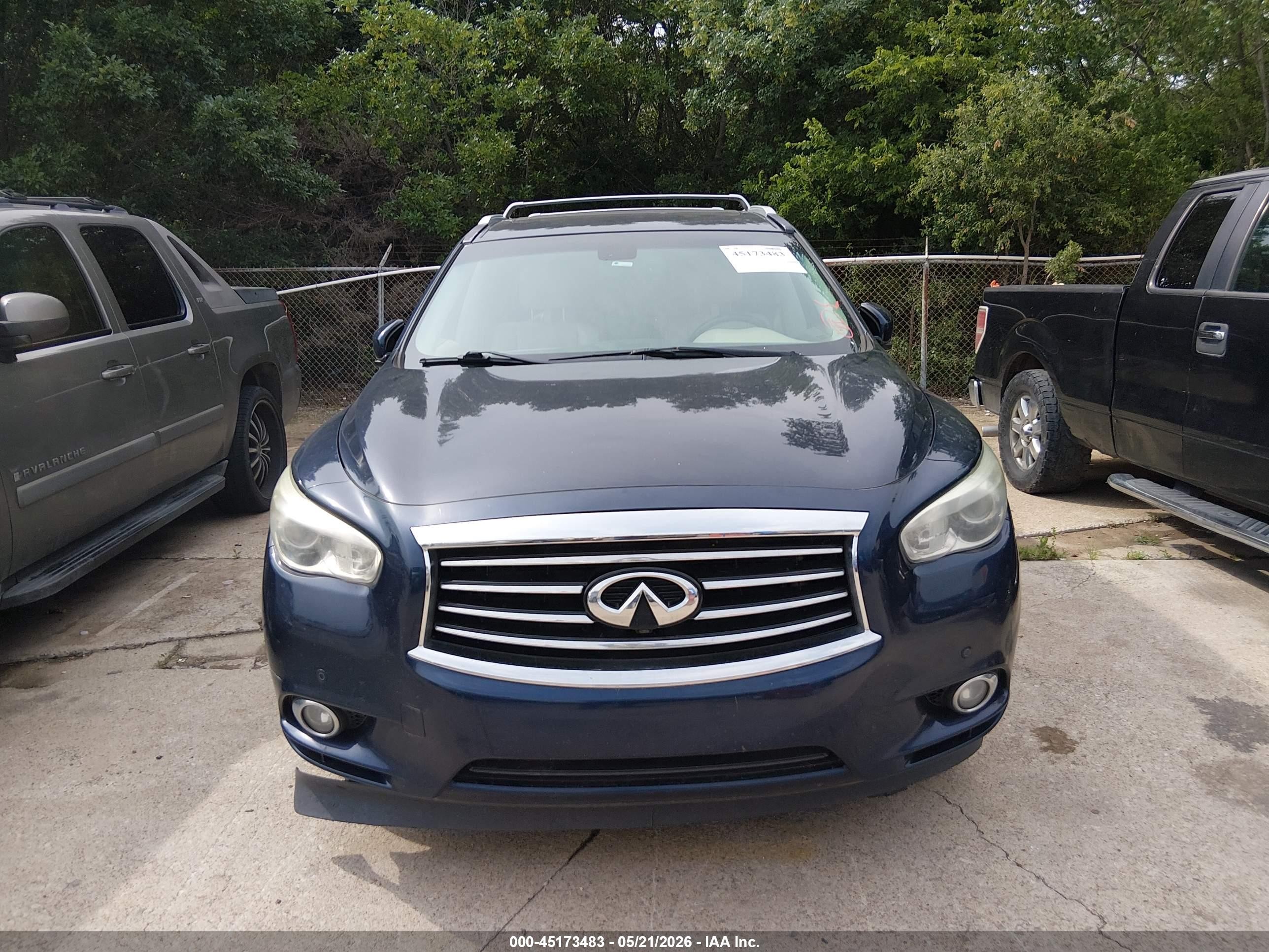 2015 Infiniti Qx60   Blue vin: 5N1AL0MM3FC513514