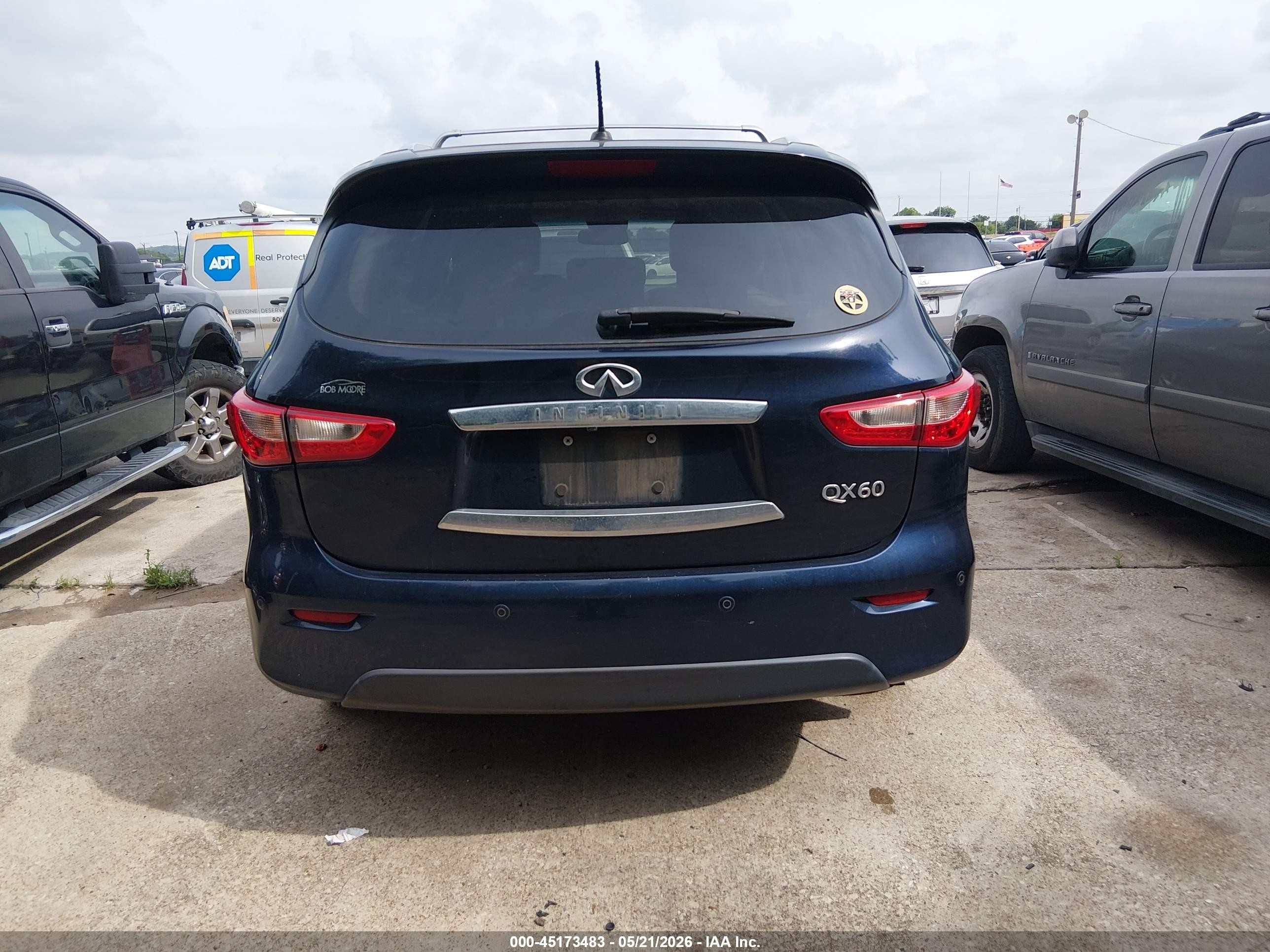 2015 Infiniti Qx60   Blue vin: 5N1AL0MM3FC513514