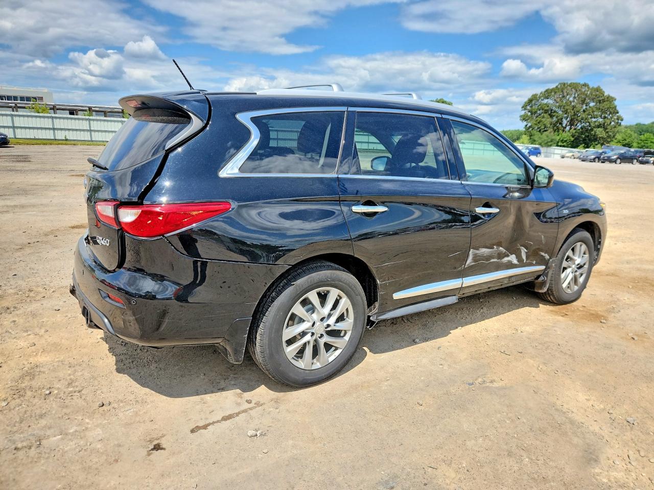 2015 Infiniti Qx60 Base Black vin: 5N1AL0MM3FC513772