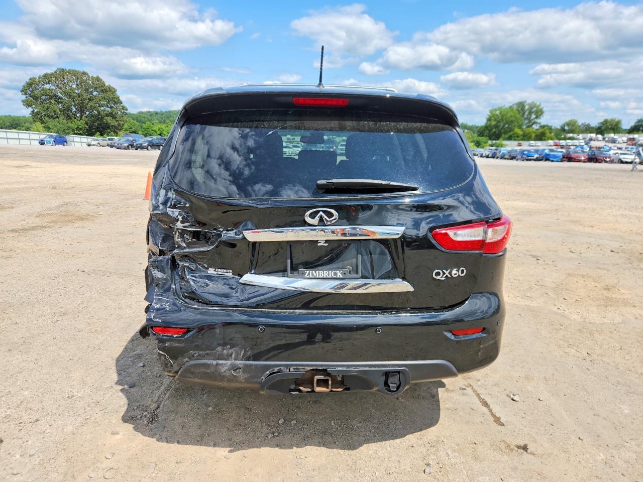 2015 Infiniti Qx60 Base Black vin: 5N1AL0MM3FC513772