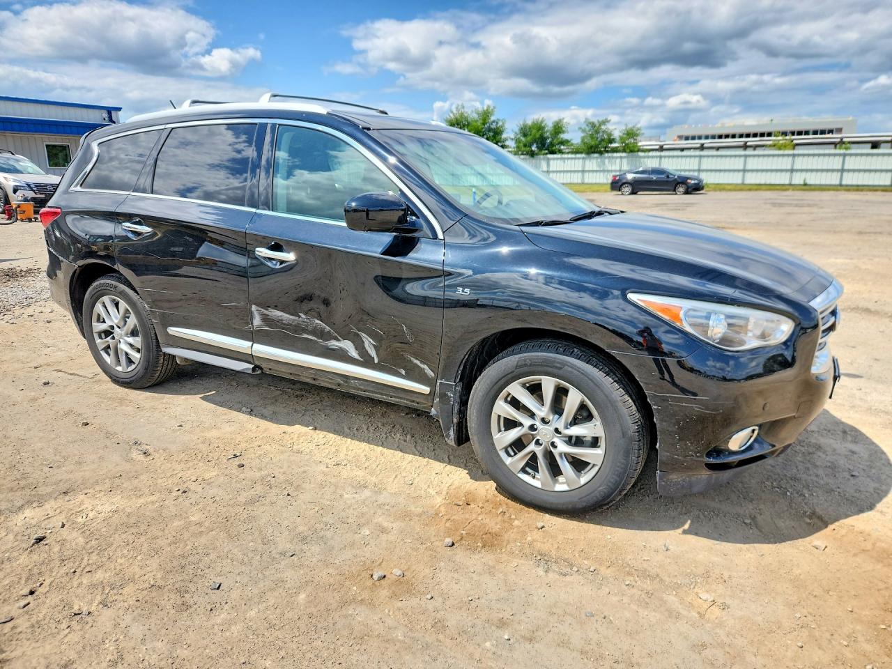 2015 Infiniti Qx60 Base Black vin: 5N1AL0MM3FC513772