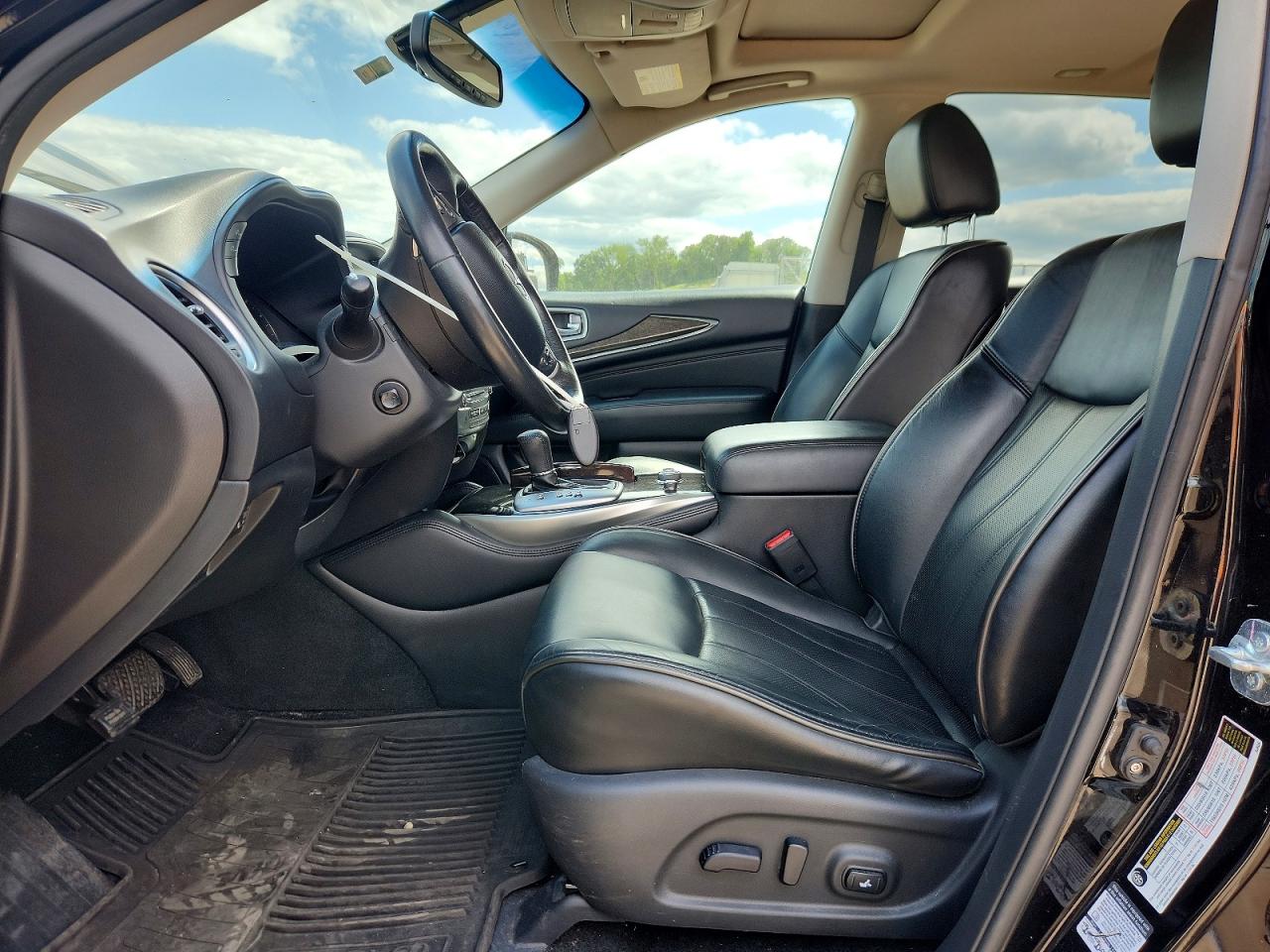 2015 Infiniti Qx60 Base Black vin: 5N1AL0MM3FC513772