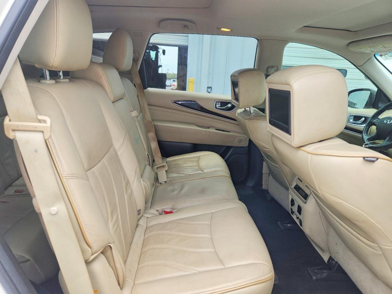 2015 Infiniti Qx60 Base White vin: 5N1AL0MM3FC520561