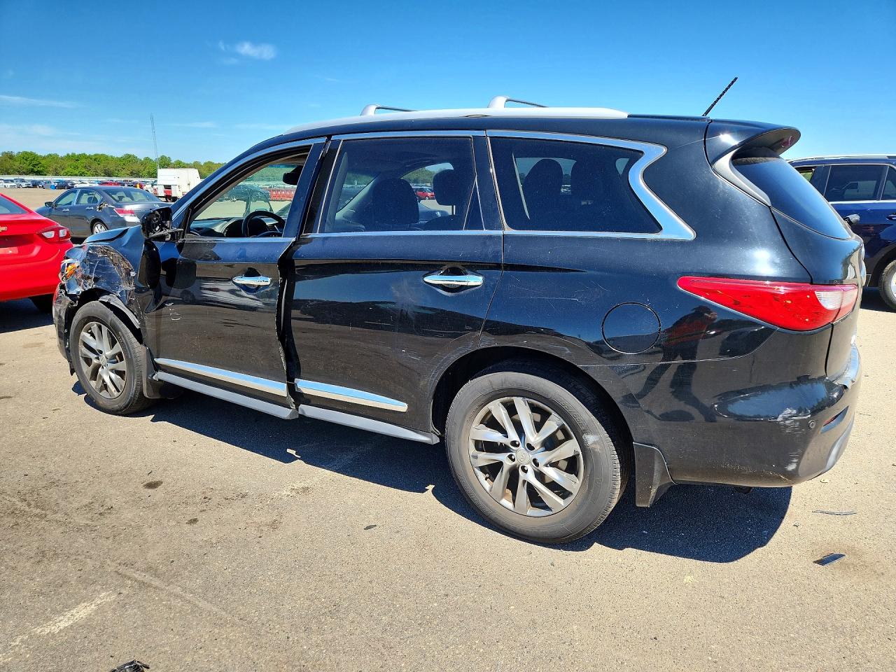 2015 Infiniti Qx60 Base Black vin: 5N1AL0MM3FC520592