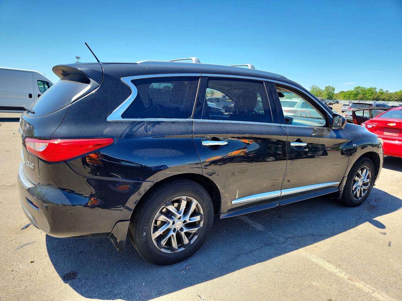 2015 Infiniti Qx60 Base Black vin: 5N1AL0MM3FC520592