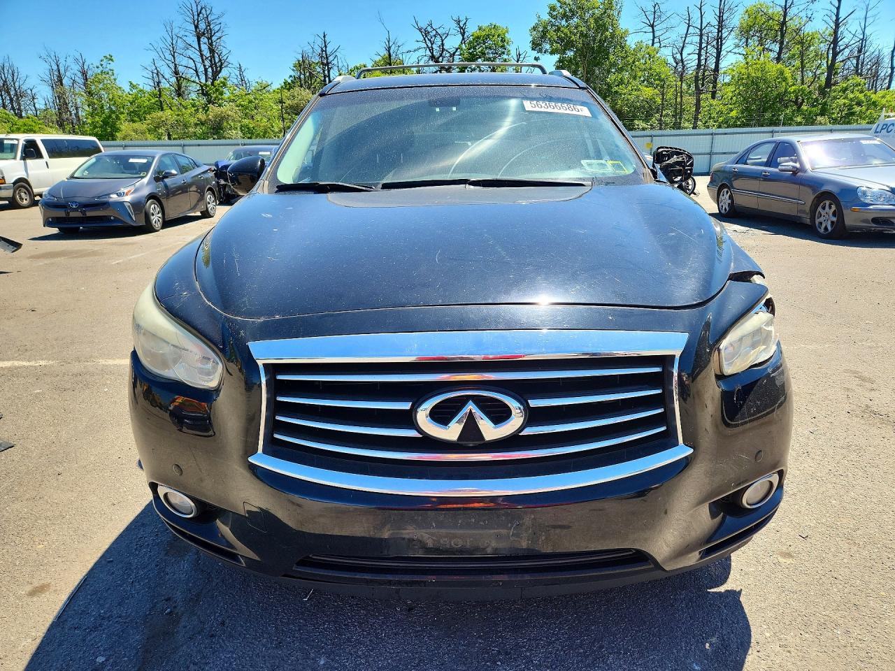 2015 Infiniti Qx60 Base Black vin: 5N1AL0MM3FC520592