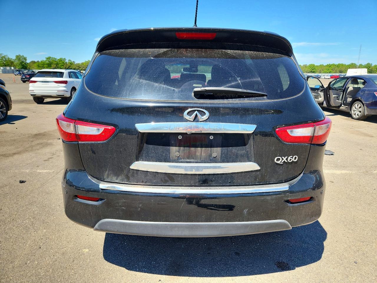 2015 Infiniti Qx60 Base Black vin: 5N1AL0MM3FC520592
