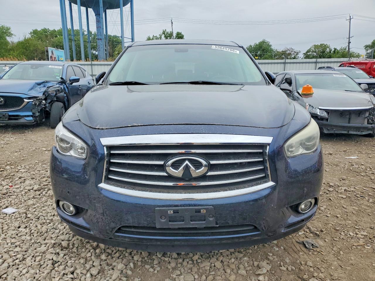 2015 Infiniti Qx60 Base Blue vin: 5N1AL0MM3FC520639