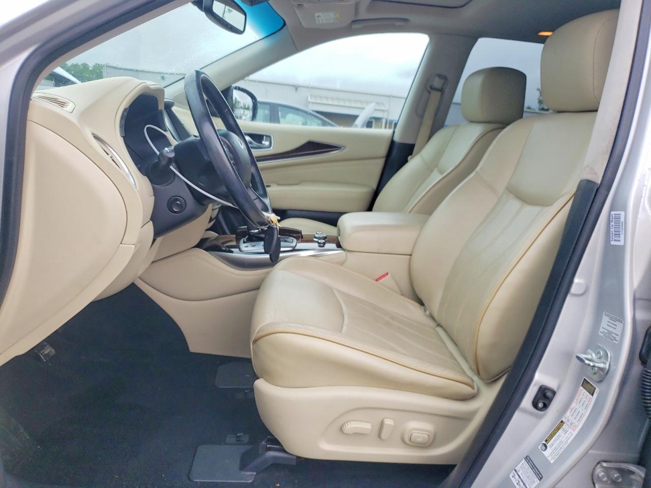 2015 Infiniti Qx60 Base Silver vin: 5N1AL0MM3FC521788