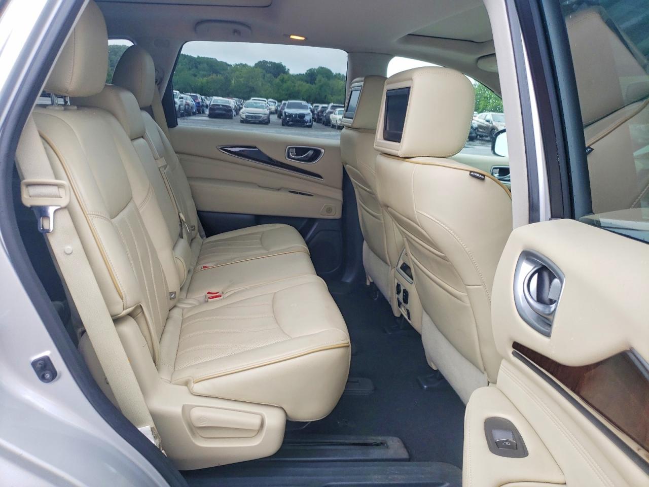 2015 Infiniti Qx60 Base Silver vin: 5N1AL0MM3FC521788