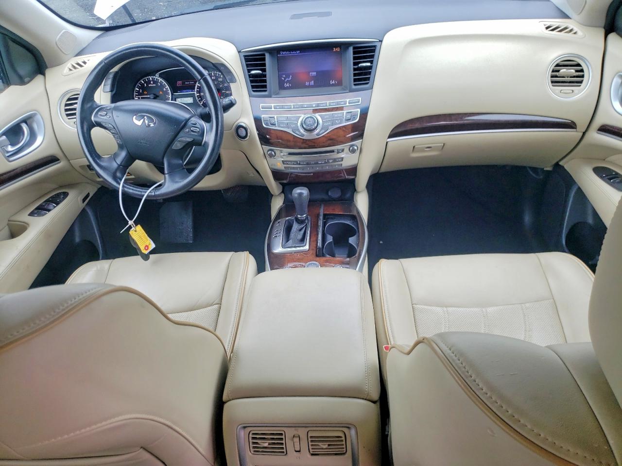 2015 Infiniti Qx60 Base Silver vin: 5N1AL0MM3FC521788