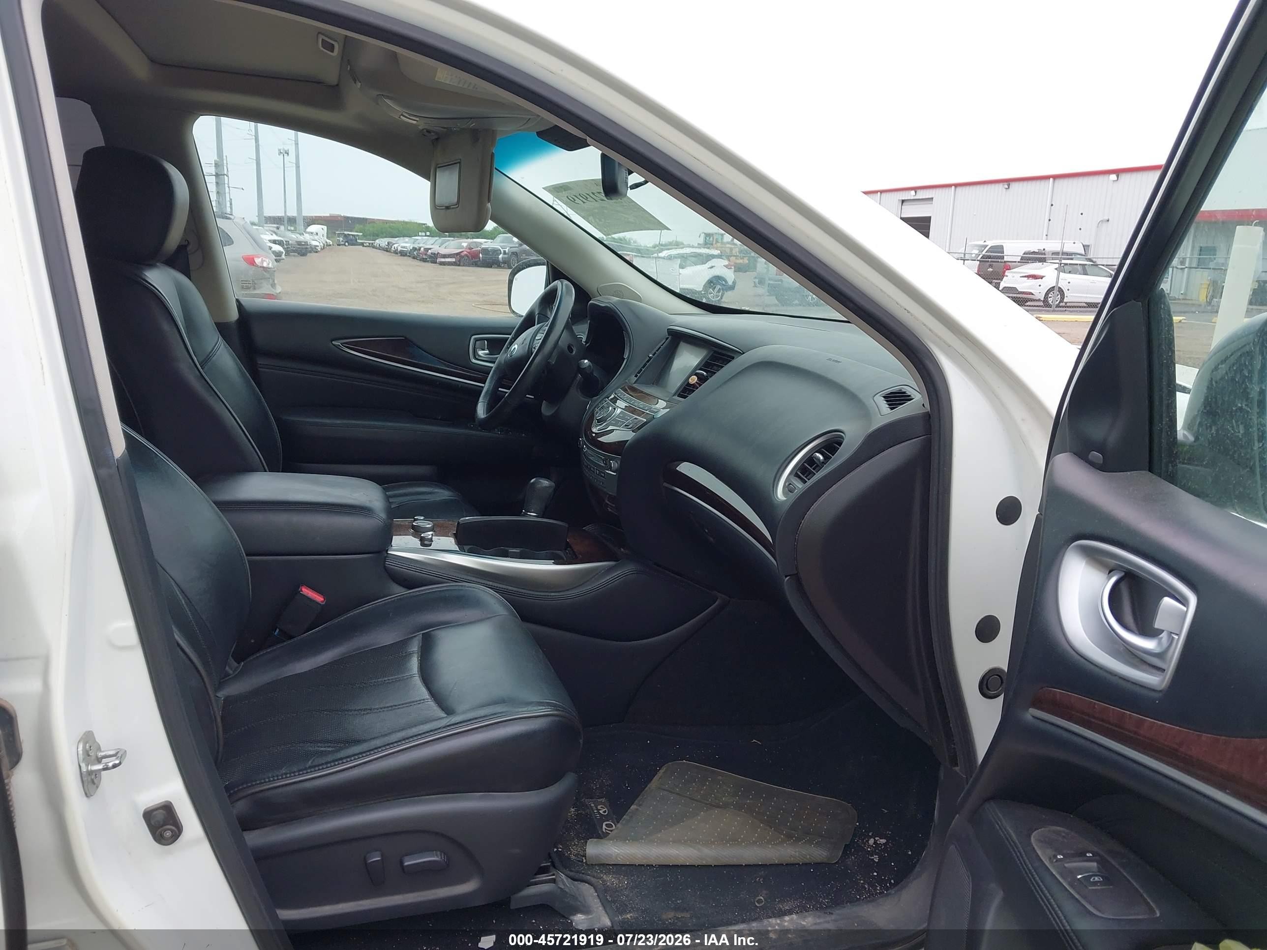 2015 Infiniti Qx60   White vin: 5N1AL0MM3FC526845
