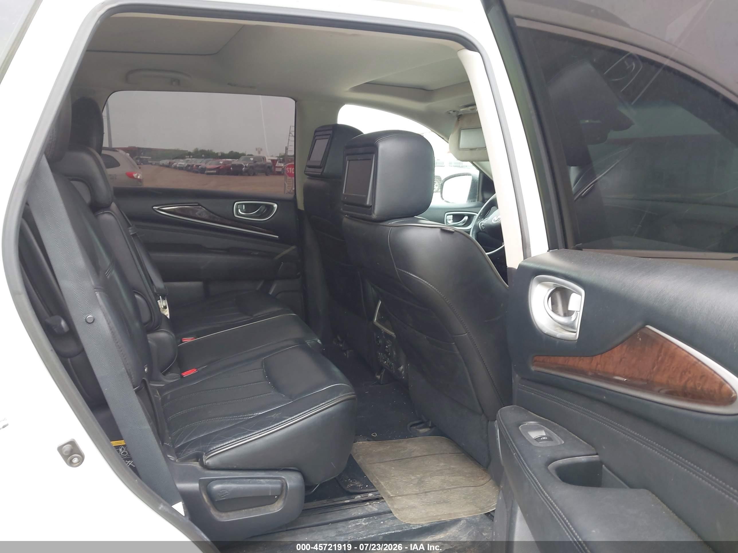 2015 Infiniti Qx60   White vin: 5N1AL0MM3FC526845