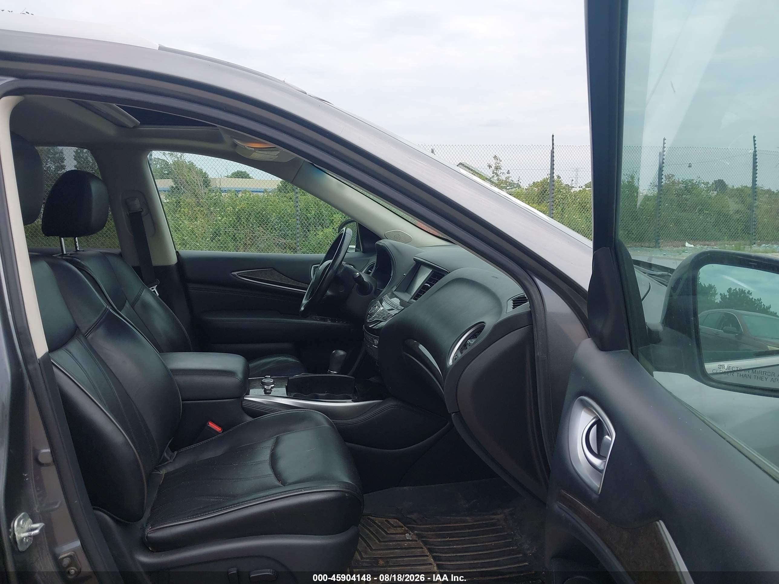 2015 Infiniti Qx60 Gray vin: 5N1AL0MM3FC528336