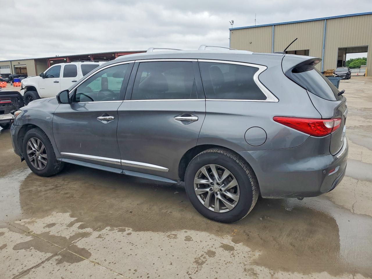 2015 Infiniti Qx60 Base Silver vin: 5N1AL0MM3FC535173