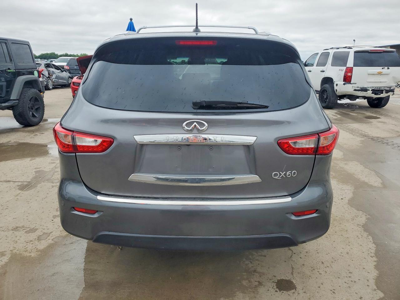 2015 Infiniti Qx60 Base Silver vin: 5N1AL0MM3FC535173