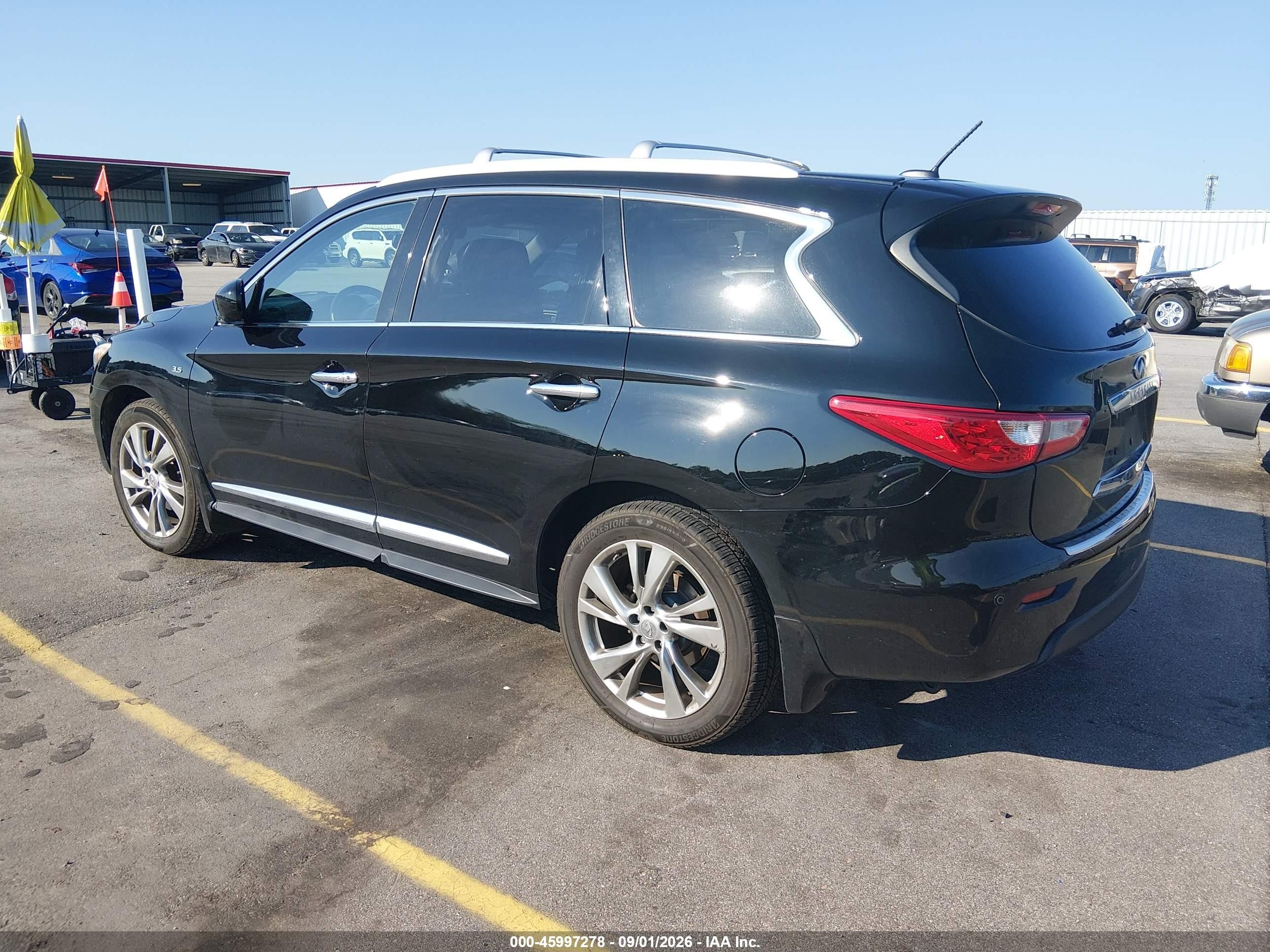 2015 Infiniti Qx60   Black vin: 5N1AL0MM3FC540471