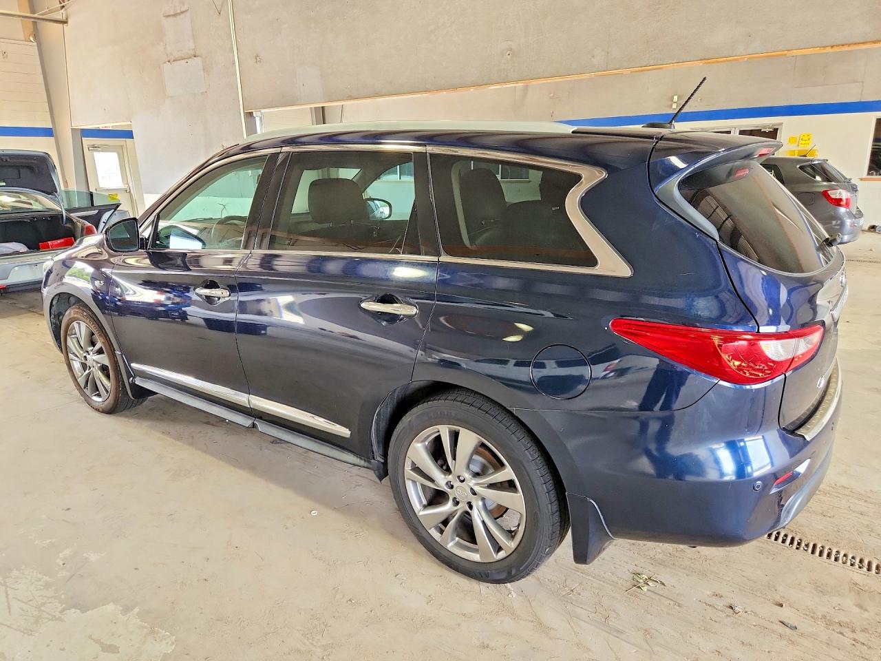 2015 Infiniti Qx60 Base Blue vin: 5N1AL0MM3FC541233