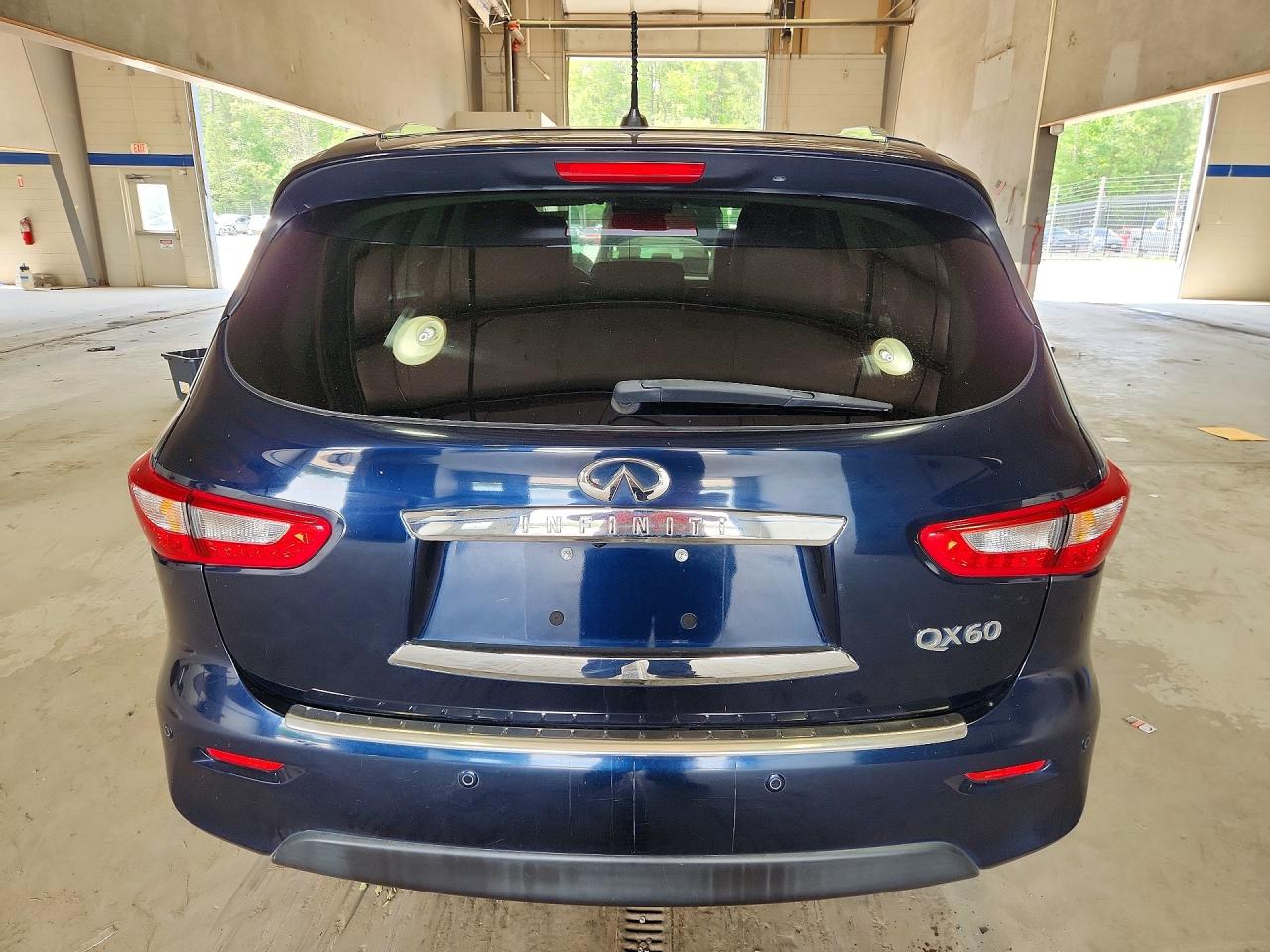 2015 Infiniti Qx60 Base Blue vin: 5N1AL0MM3FC541233