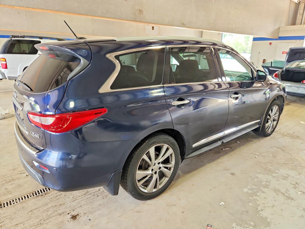 2015 Infiniti Qx60 Base Blue vin: 5N1AL0MM3FC541233