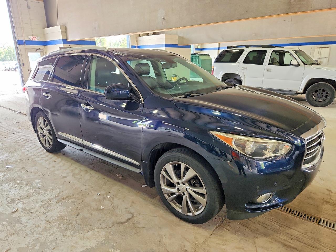 2015 Infiniti Qx60 Base Blue vin: 5N1AL0MM3FC541233