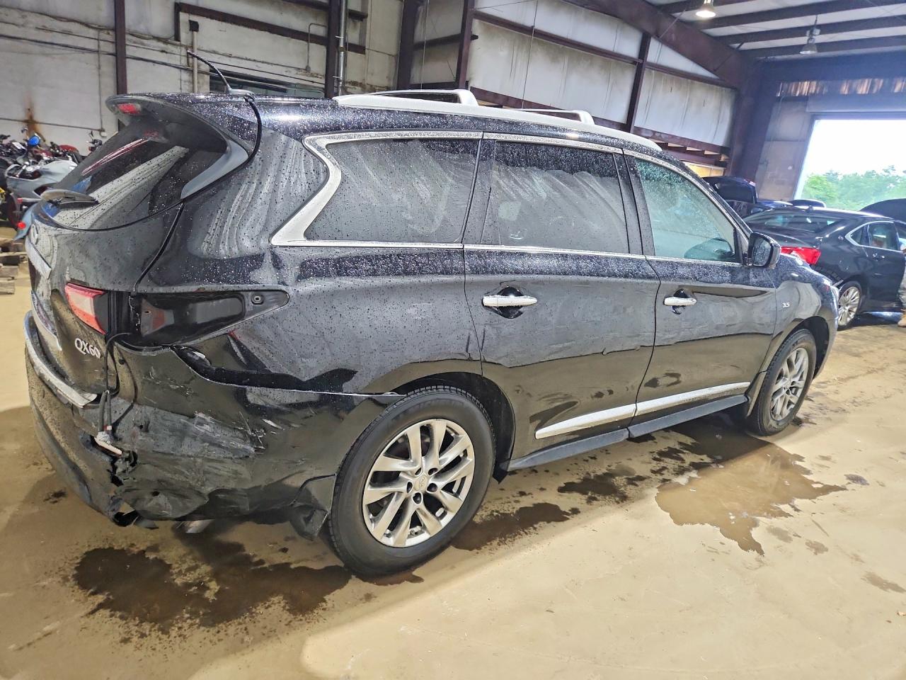 2015 Infiniti Qx60 Base Black vin: 5N1AL0MM3FC547274