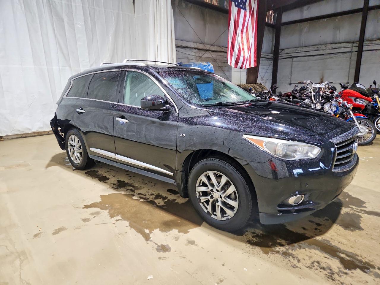 2015 Infiniti Qx60 Base Black vin: 5N1AL0MM3FC547274