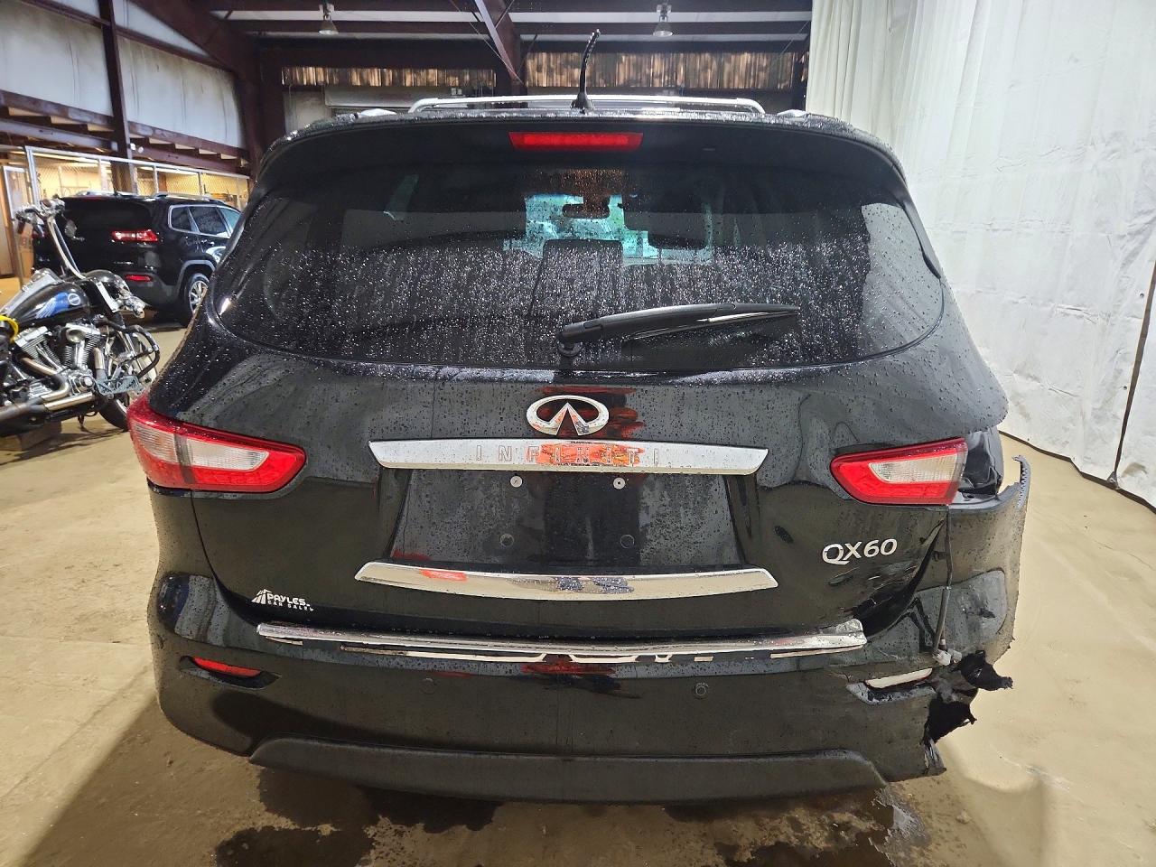 2015 Infiniti Qx60 Base Black vin: 5N1AL0MM3FC547274