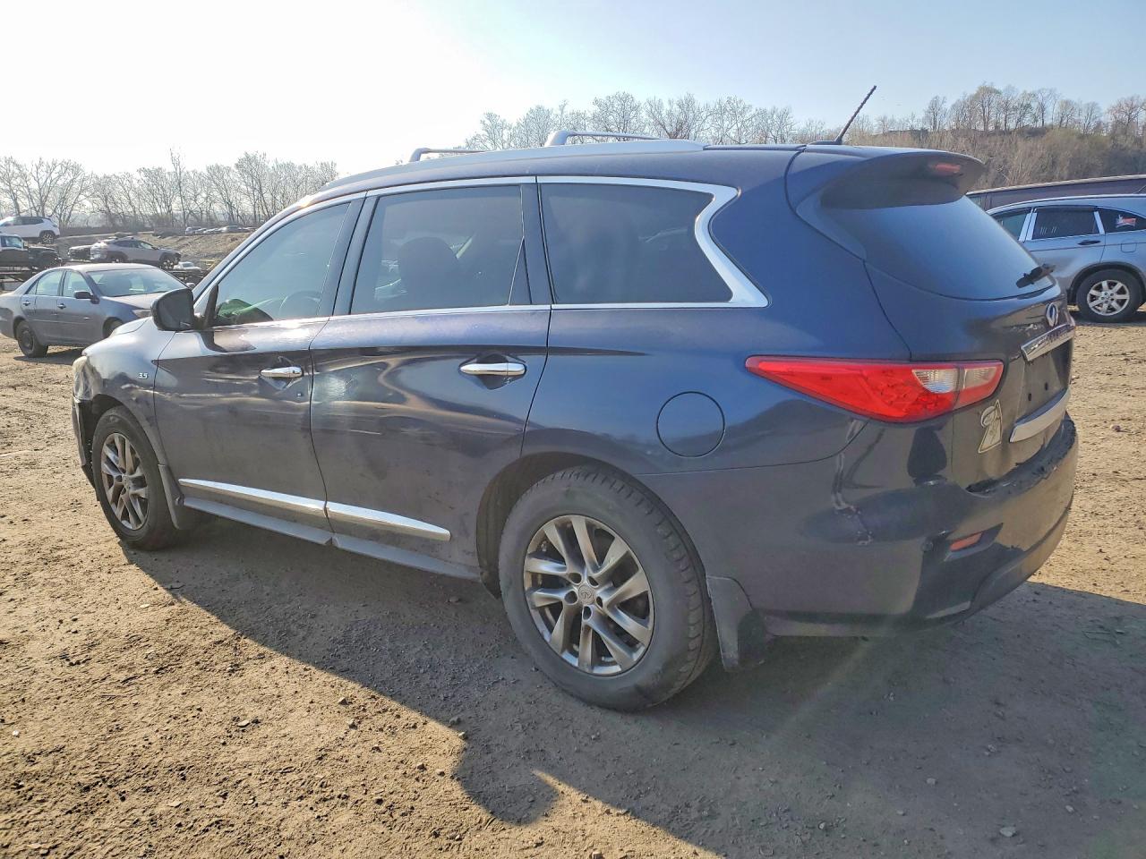 2015 Infiniti Qx60 Base Синий vin: 5N1AL0MM3FC553995
