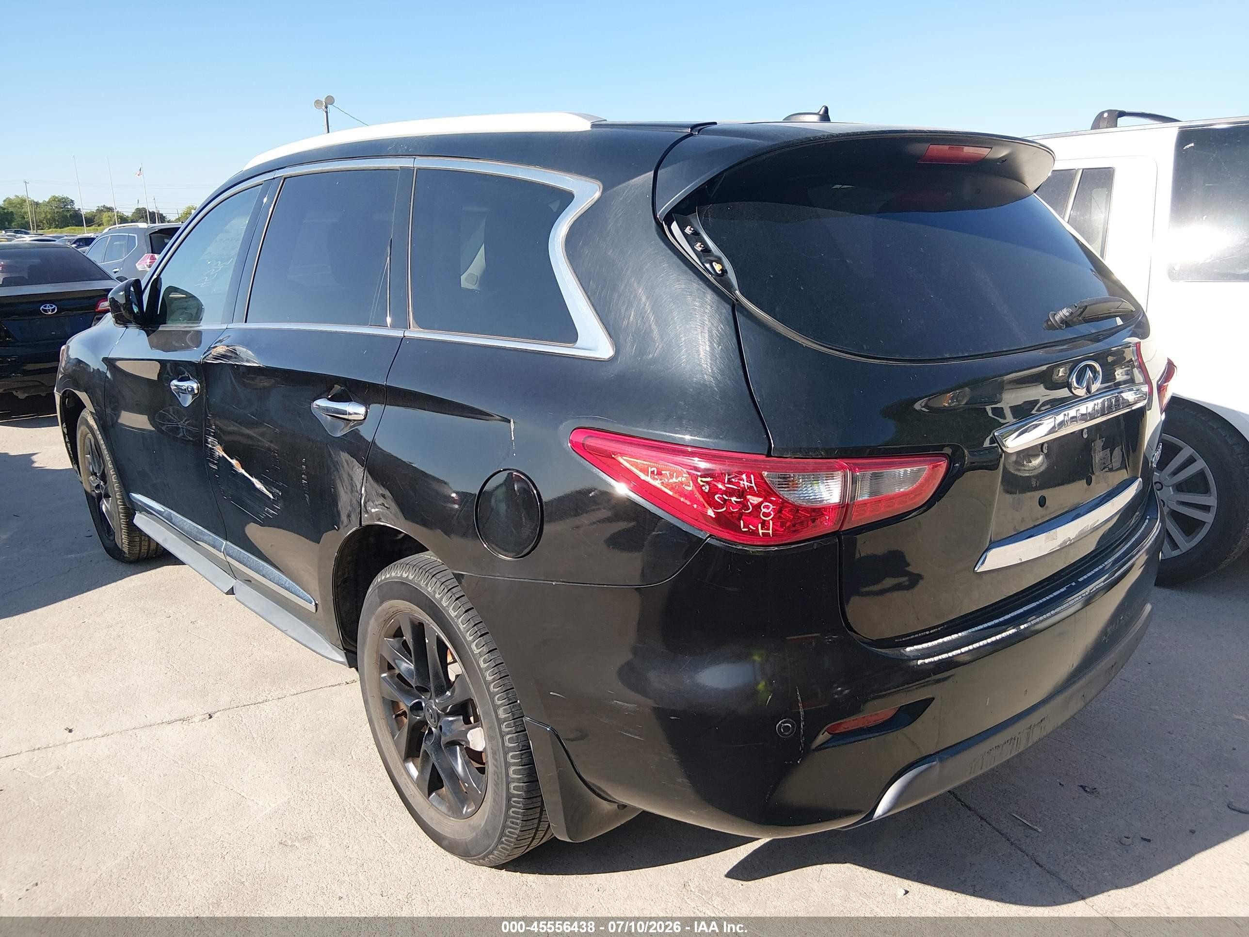 2015 Infiniti Qx60   Black vin: 5N1AL0MM3FC557657