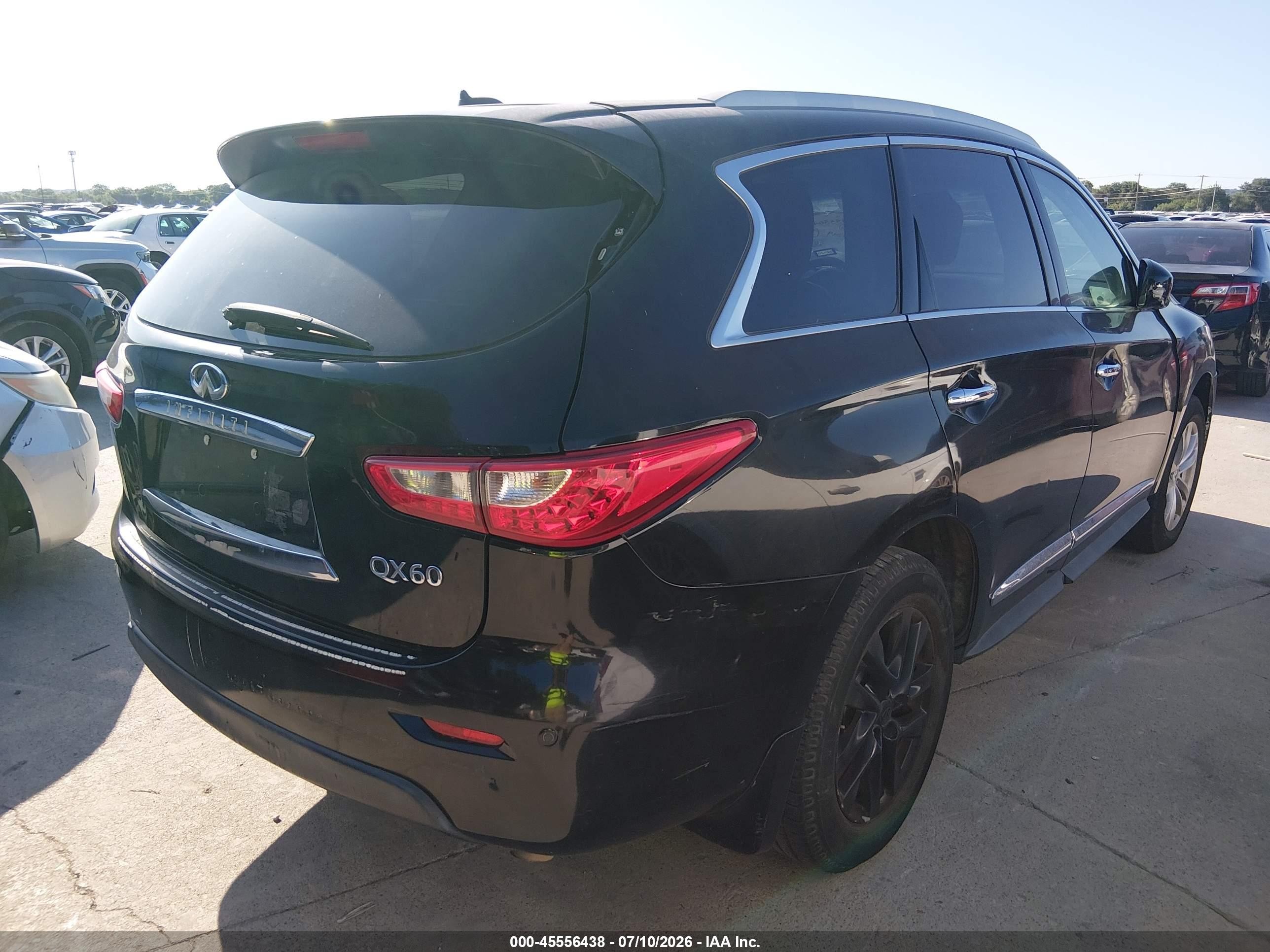 2015 Infiniti Qx60   Black vin: 5N1AL0MM3FC557657