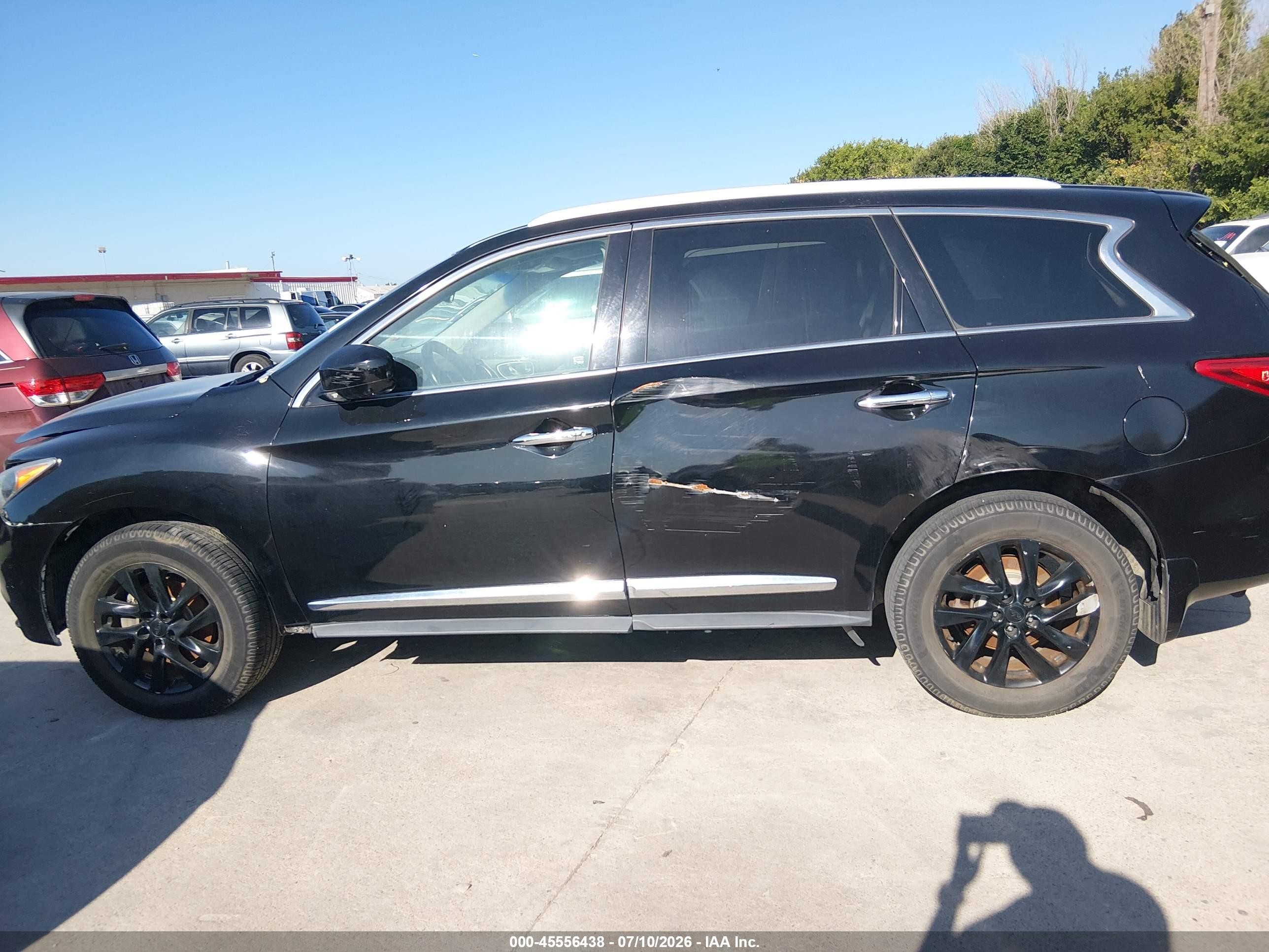 2015 Infiniti Qx60   Black vin: 5N1AL0MM3FC557657