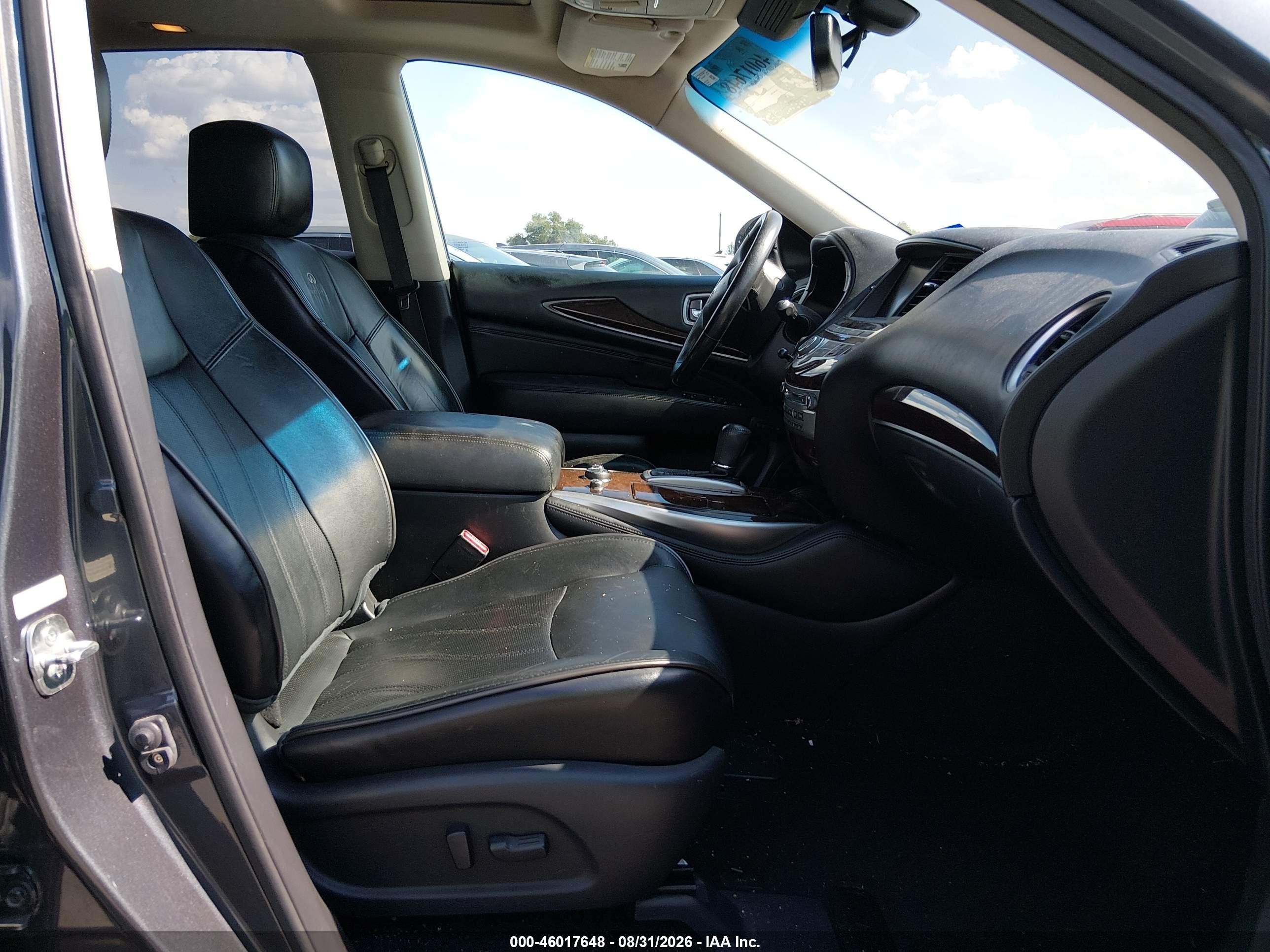 2013 Infiniti Jx35   Gray vin: 5N1AL0MM4DC300486
