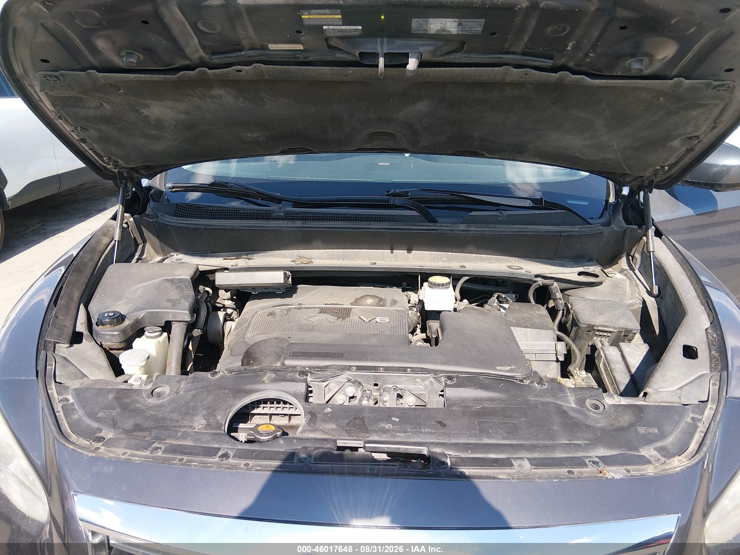2013 Infiniti Jx35   Gray vin: 5N1AL0MM4DC300486