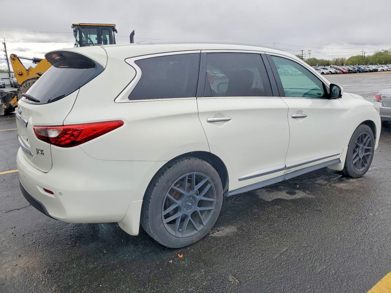 2013 Infiniti Jx35 Base White vin: 5N1AL0MM4DC302884