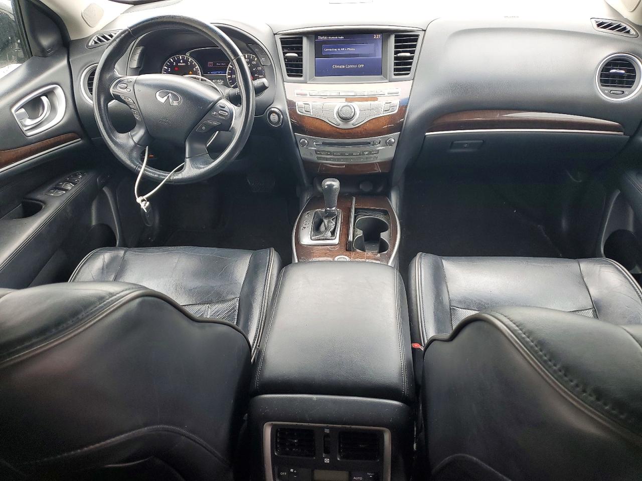2013 Infiniti Jx35 Base White vin: 5N1AL0MM4DC302884