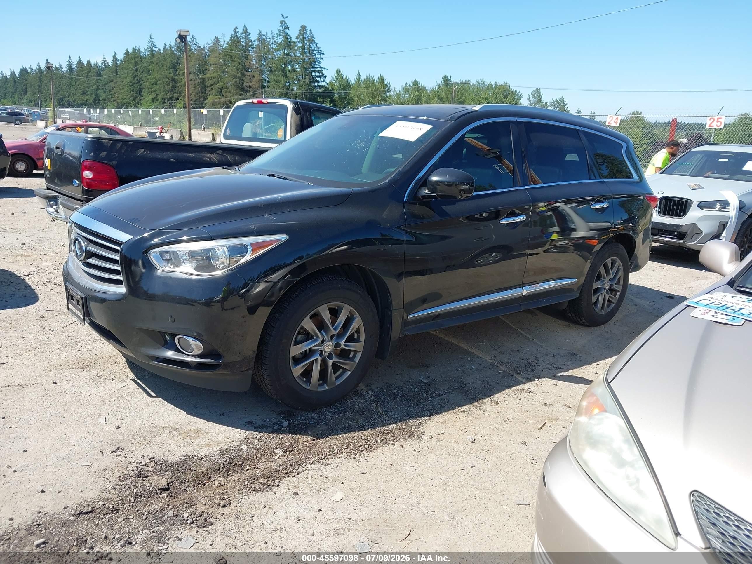 2013 Infiniti Jx35   Black vin: 5N1AL0MM4DC303050