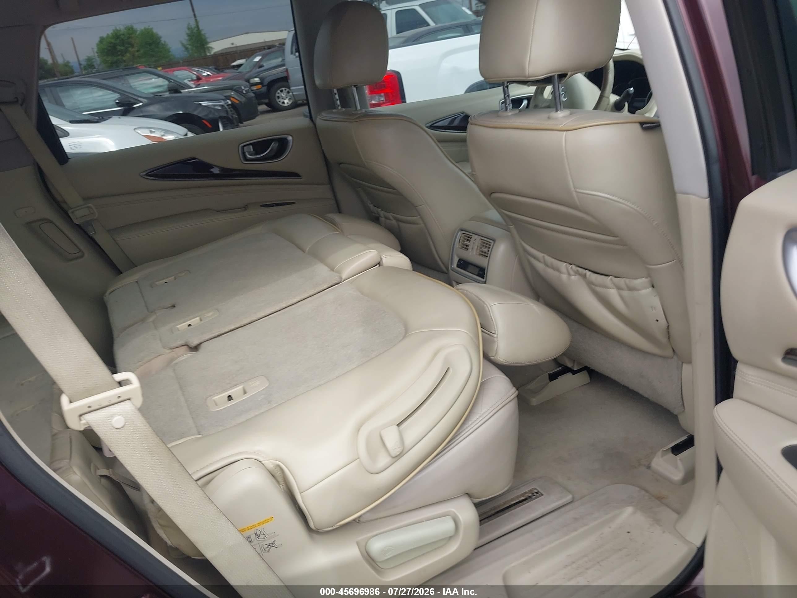 2013 Infiniti Jx35 Красный vin: 5N1AL0MM4DC307244