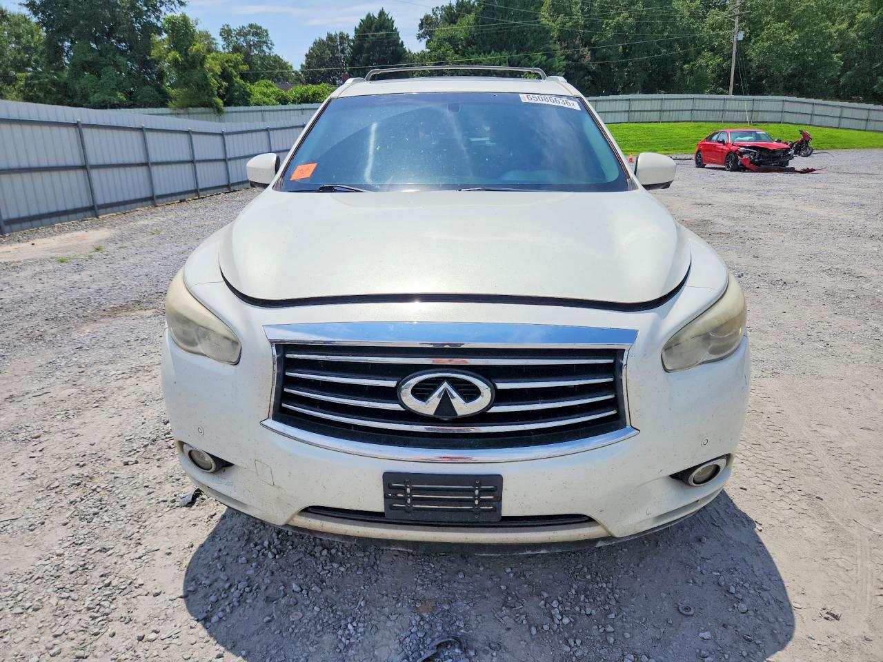 2013 Infiniti Jx35 Base White vin: 5N1AL0MM4DC324528