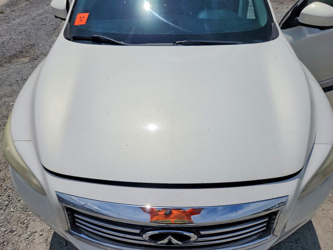 2013 Infiniti Jx35 Base White vin: 5N1AL0MM4DC324528