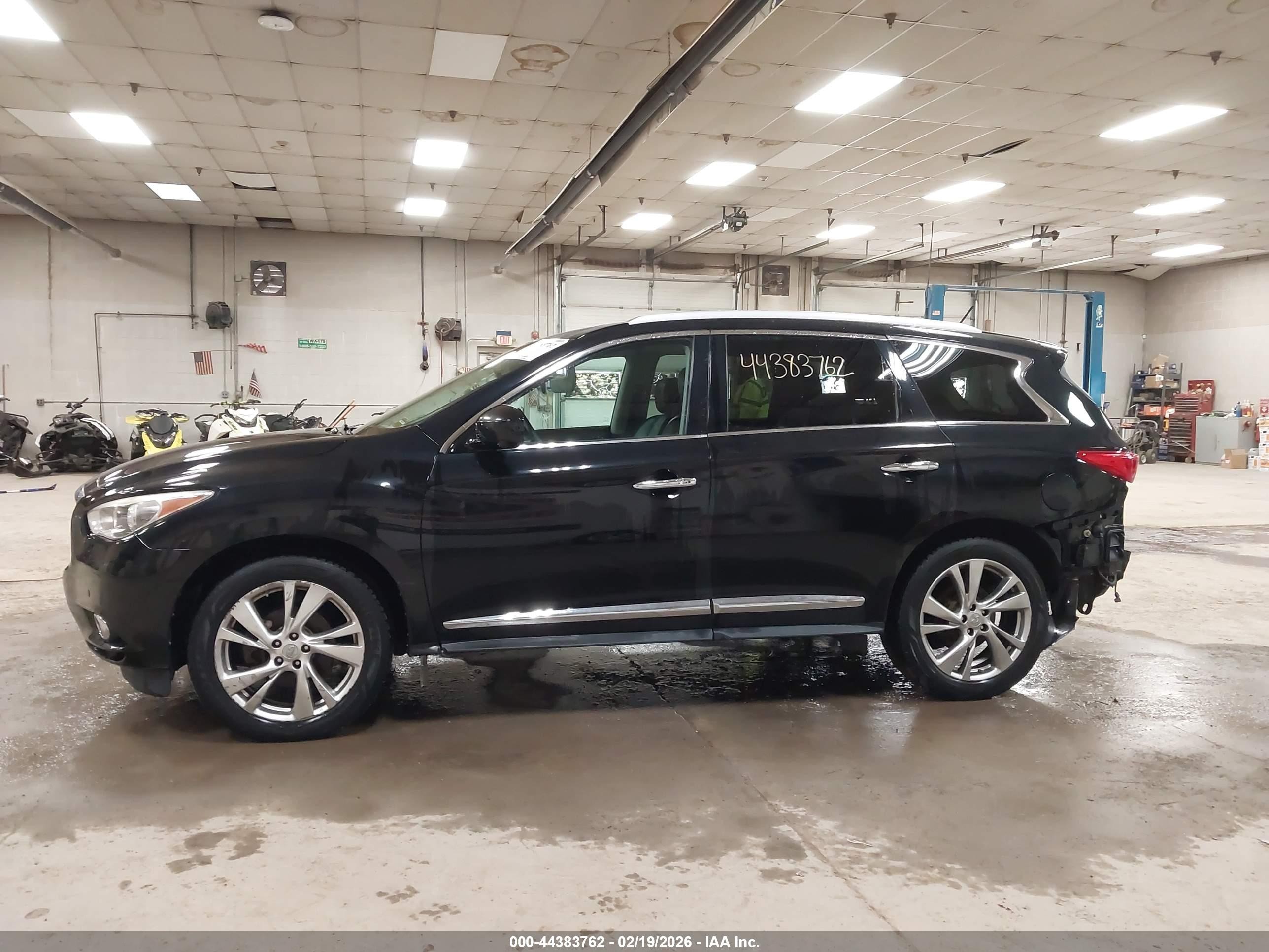 2013 Infiniti Jx35   Black vin: 5N1AL0MM4DC325789