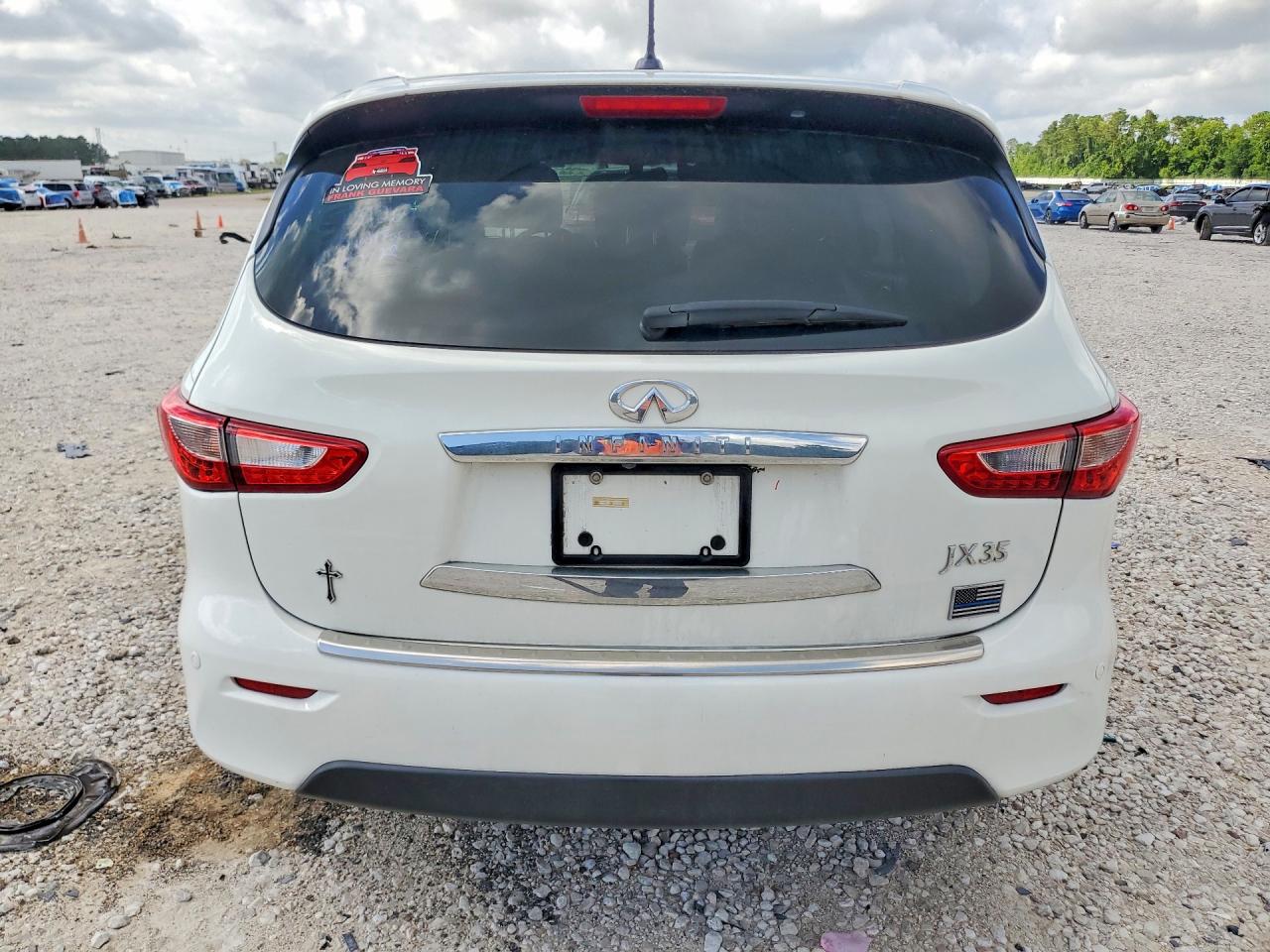 2013 Infiniti Jx35 Base Белый vin: 5N1AL0MM4DC327431
