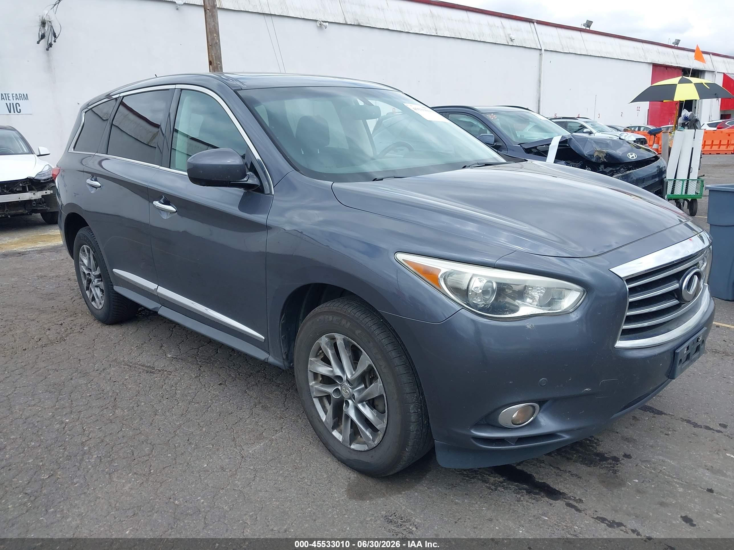 2013 Infiniti Jx35   Серый vin: 5N1AL0MM4DC331706