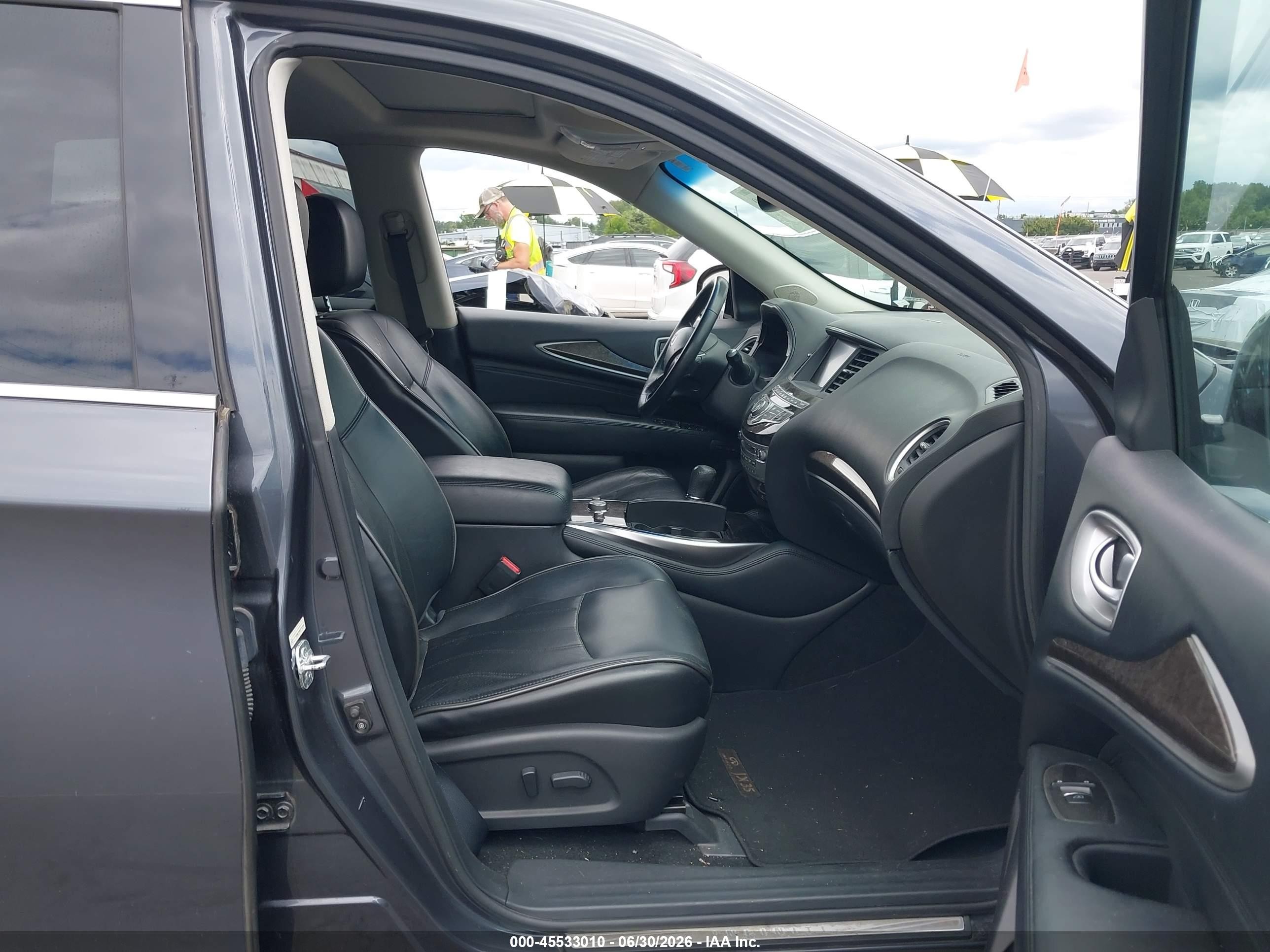 2013 Infiniti Jx35   Gray vin: 5N1AL0MM4DC331706
