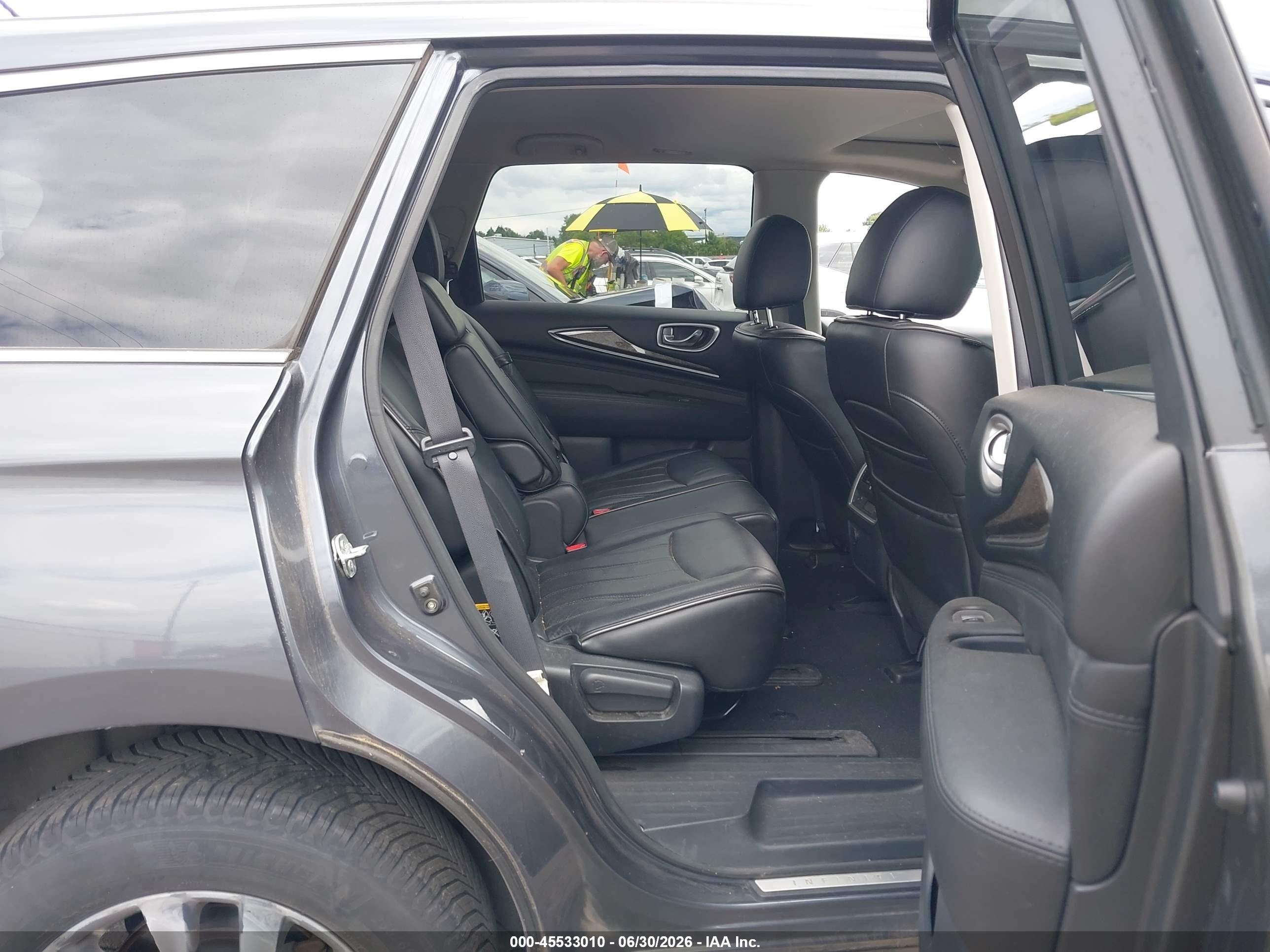 2013 Infiniti Jx35   Gray vin: 5N1AL0MM4DC331706