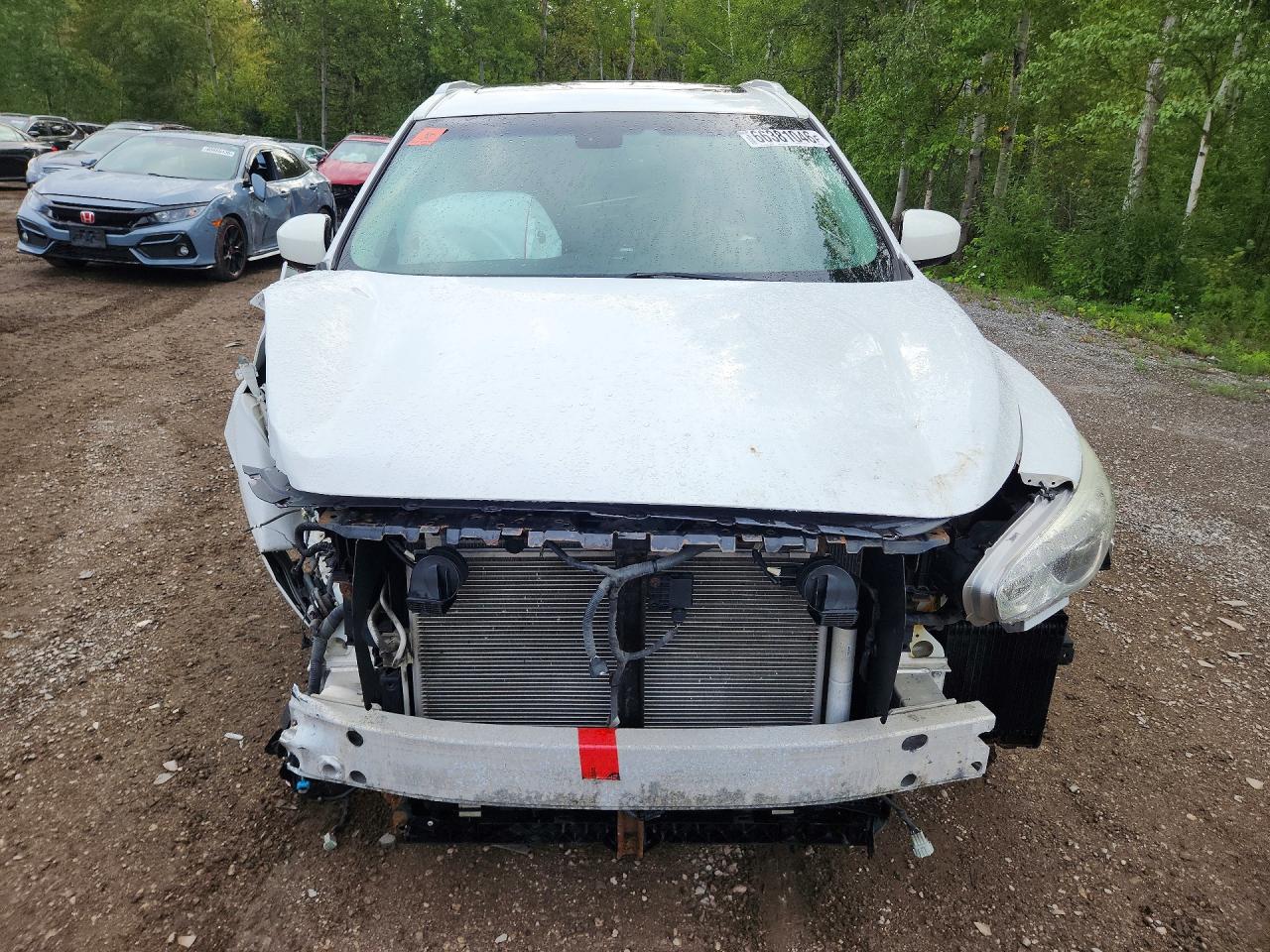 2013 Infiniti Jx35 Base White vin: 5N1AL0MM4DC339188