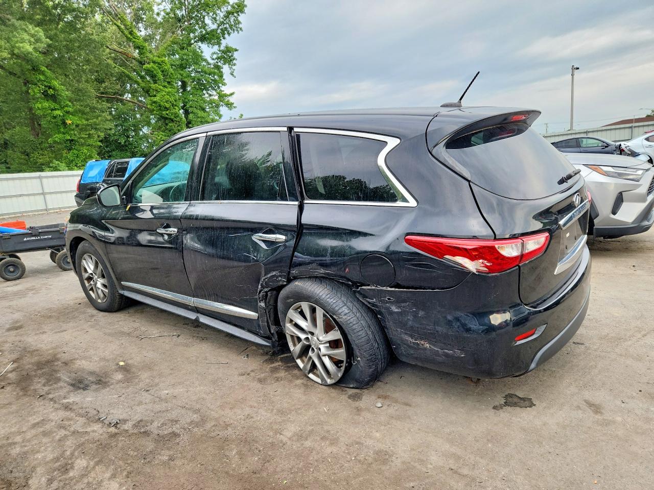 2013 Infiniti Jx35 Base Black vin: 5N1AL0MM4DC339725