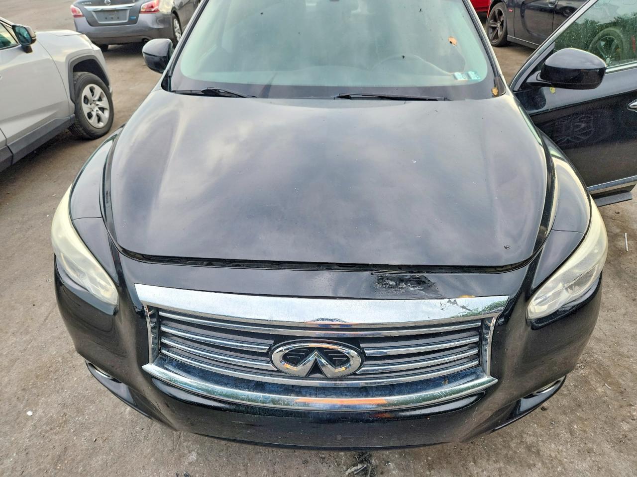 2013 Infiniti Jx35 Base Black vin: 5N1AL0MM4DC339725