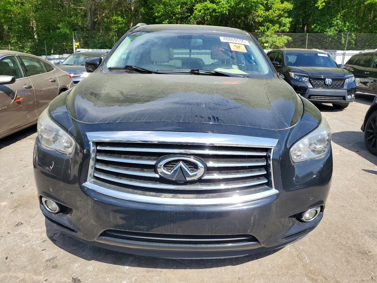 2013 Infiniti Jx35 Base Black vin: 5N1AL0MM4DC348358