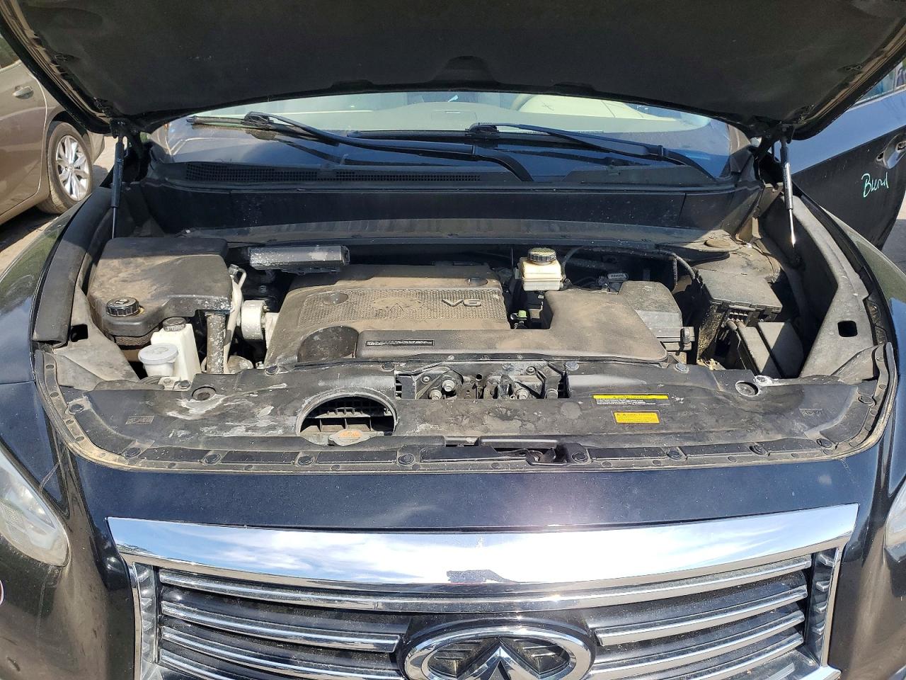 2013 Infiniti Jx35 Base Black vin: 5N1AL0MM4DC348358